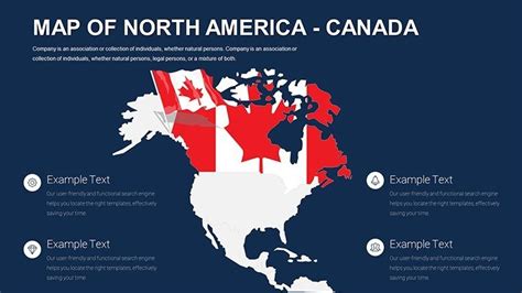 Editable North America Powerpoint Maps Download Template