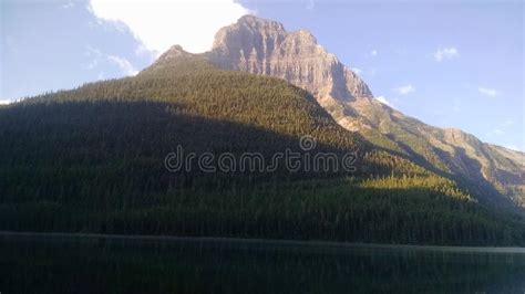 Upper Kintla Lake Glacier National Park Montana Stock Image Image Of