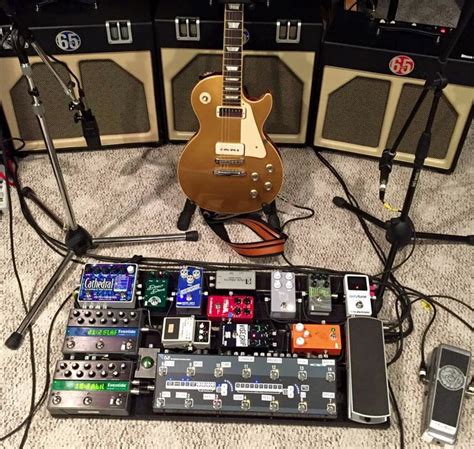Pin By Ricci Peyroux On Guitar And Amp Collection Pedalboard Guitar