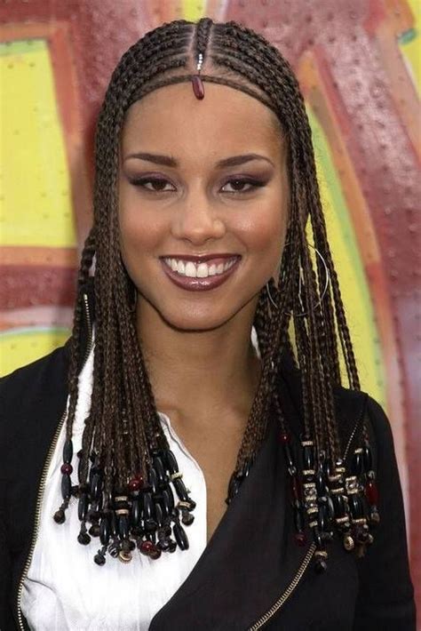 Alicia Keys Hairstyles African Braids