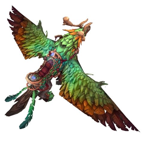 Warcraft Mounts Emerald Hippogryph
