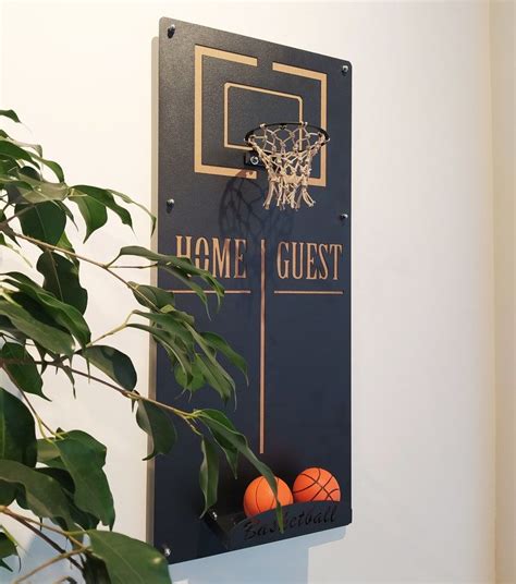 Craft Basketball Hoop Wall Decor Basketball Hoop Basketball Etsy Boy