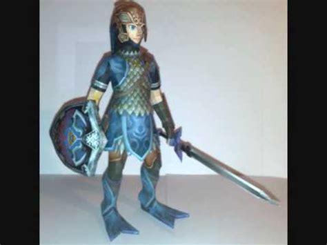 In twilight princess, the zora armor is given to link by rutela after delivering ralis to kakariko village safely. Zelda Zora Armor Link Papercraft - YouTube