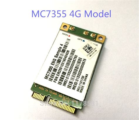 Mc7355 Sierra Wireless Mini Pci E Lte 4g Qualcomm Wcdma Gsm Gprs Gnss