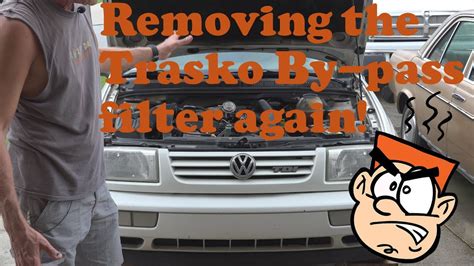 Removing The Trasko Bypass Oil Filter Again And Install Amsoil Series