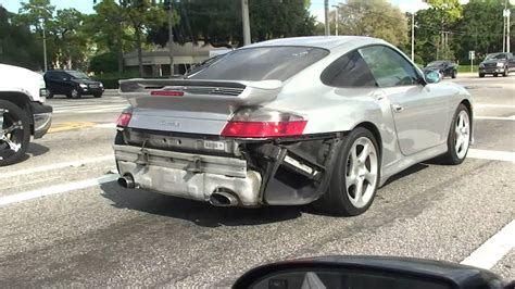 Redneck Wrecked Porsche Driving In Florida Youtube
