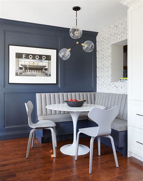 blue kitchen and dining room Blue dining room / navy dining room ivory lane interiors : the dining