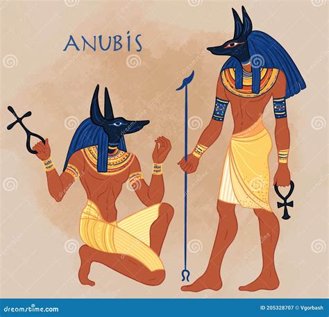 anubis in ancient egyptian god of death mummification embalming the afterlife cemeteries