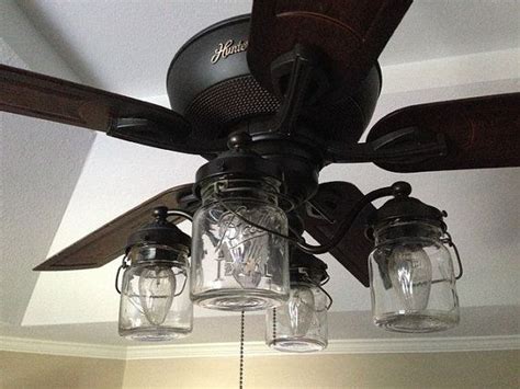 Mason Jar Ceiling Fan Light Shades Ceiling Light Ideas