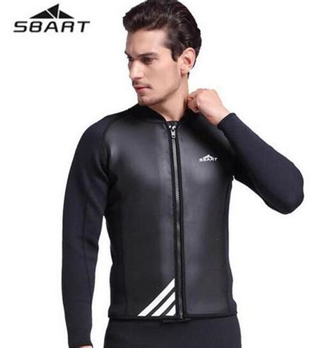 Sbart 2mm Neoprene Men Wetsuits Pearfishing Scuba Diving Long Sleeve