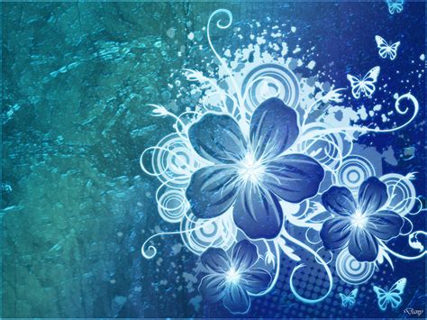 Blue Flowers Wallpapers Movie Hd Wallpapers