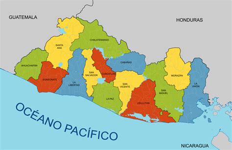Filemapa De La República De El Salvadorsvg Wikimedia Commons