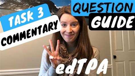 How To Answer Edtpa Task 3 Assessment Commentary Edtpa