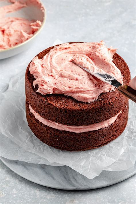 The Best Strawberry Buttercream Frosting Ambitious Kitchen