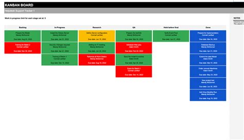 Automated Kanban Excel Template Hot Sex Picture