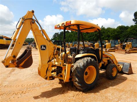 John Deere 110 Backhoe Jm Wood Auction Company Inc