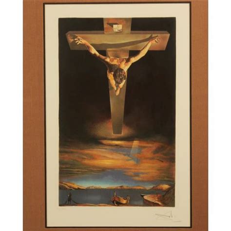 Salvador Dalí Christ Of Saint John Of The Cross Mutualart