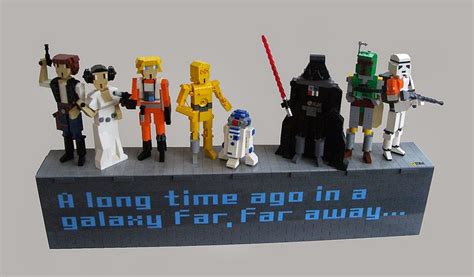 Geek Art Gallery Lego Creation Star Wars Figurines