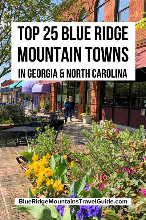 Top 30 Blue Ridge Mountain Towns In Ga And Nc Blue Ridge Mountains