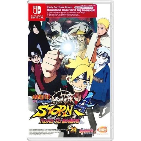 Naruto Shippuden Ultimate Ninja Storm 4 Road To Boruto Switch Nshop