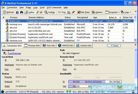 Netstat is powerful and can be a. Download X-NetStat Professional for Windows 10/8/7 (Latest ...