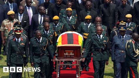 Robert Mugabe Current And Former African Leaders Attend Funeral In