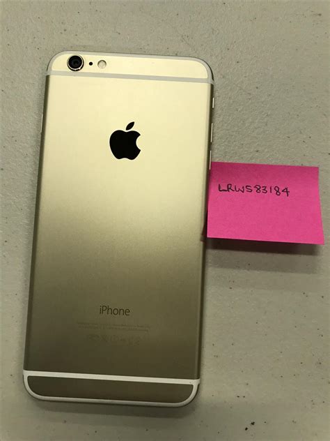 Apple IPhone 6 Plus T Mobile Gold 16GB A1522 LRWS83184 Swappa