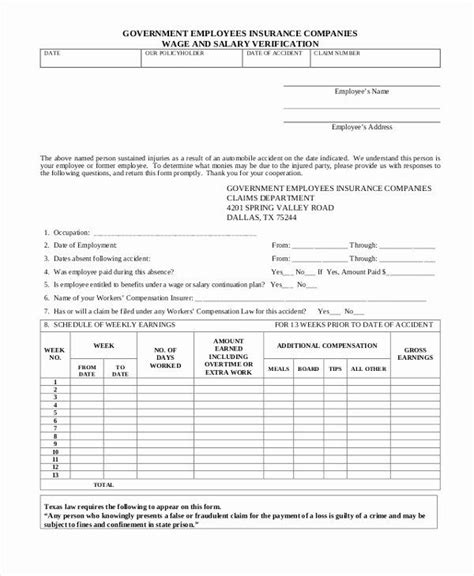 Pin On Example Form Business Template Design