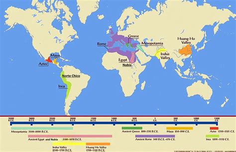 Map Of The Early Civilizations World Map