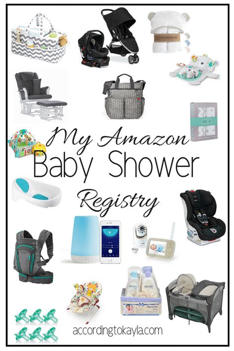 My Amazon Baby Registry According To Kayla Baby Shower Registry