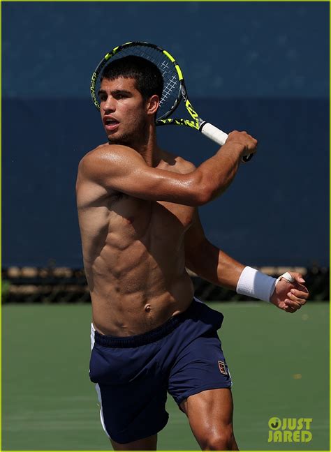 Carlos Alcaraz 19 Is Your New Tennis Crush See His Shirtless U S
