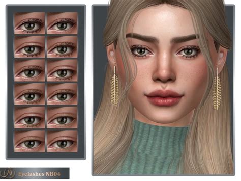 Eyelashes Nb04 At Msq Sims Sims 4 Updates