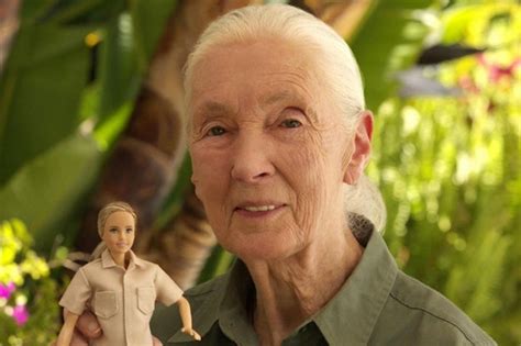mattel unveils barbie of dr jane goodall made of sustainable materials