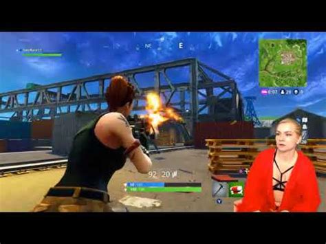 Zoie Burgher Plays Fortnite YouTube
