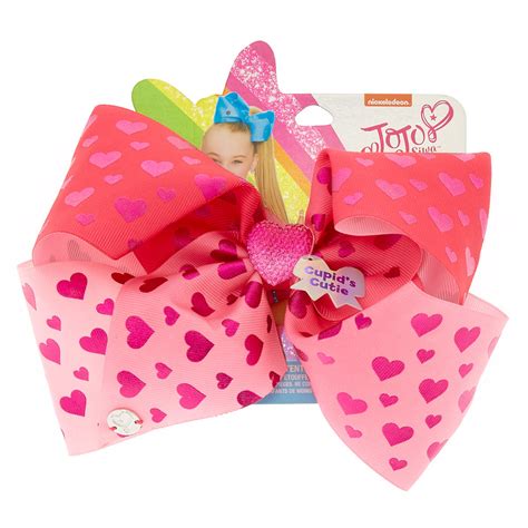 Jojo Siwa Large Cupids Cutie Valentines Day Hair Bow Claires Us
