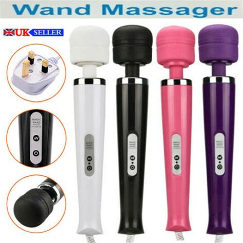 30 speed magic wand body massager powerful waterproof 10 vibration modes ebay