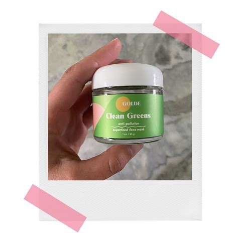 Golde Clean Greens Superfood Face Mask Review 2020