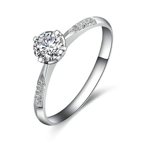 Visit australian diamond brokers in melbourne's cbd for diamonds at wholesale prices. Elegant Diamond Ring 0.50 Carat Round Cut Diamond on White ...
