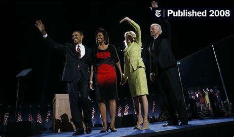 Obama Elected President As Racial Barrier Falls The New York Times