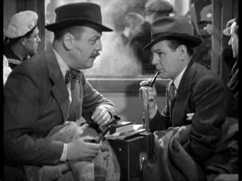 1940 Basil Radford As Charters And Naunton Wayne As Caldicott In Night Train To Munich