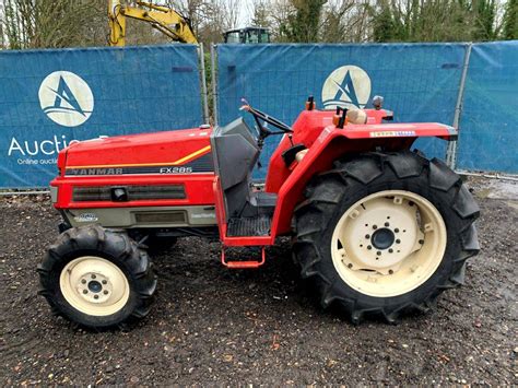 Mini Tractor Yanmar Fx285 Diesel 28hp Auctionport