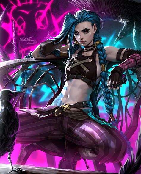 Artstation Jinx From Arcane Fanart