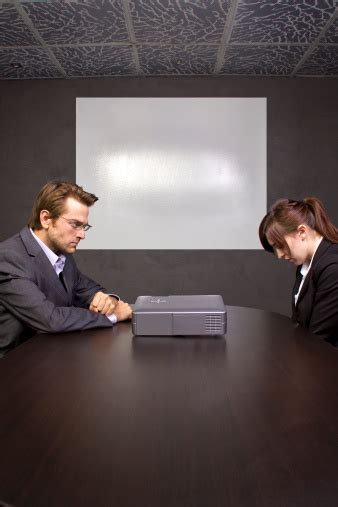 Nervous Business Team Fail In A Conference Room Stock Photo Download