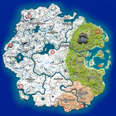 Fortnite Chapter Season Npc Locations Mythic Weapons Vault Locations And More