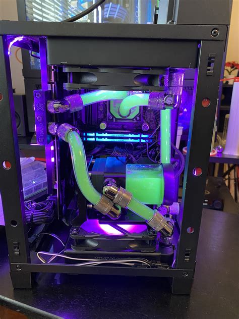 Silverstone Ld03 Itx Build Full Water Cooling Loop Buildsgg