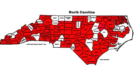 Maps Of Nc North Carolina Ancestry