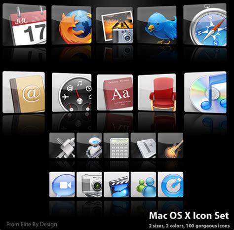 25 Mac Icon Sets For Os X And Web Apps For You