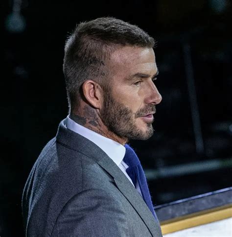 David Beckham Current Haircut