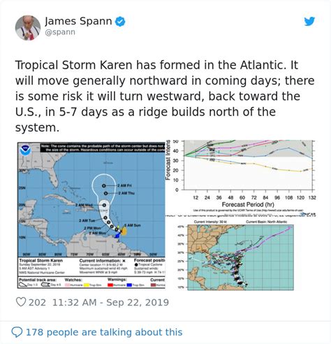 This Tropical Storm Is Named Karen And People Say It ‘wants To Speak To