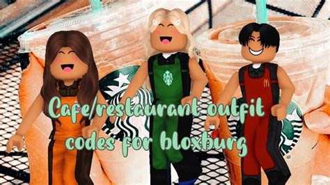 Cafe Restaurant Outfit Codes For Bloxburg Roblox Youtube 18144 Hot Sex Picture